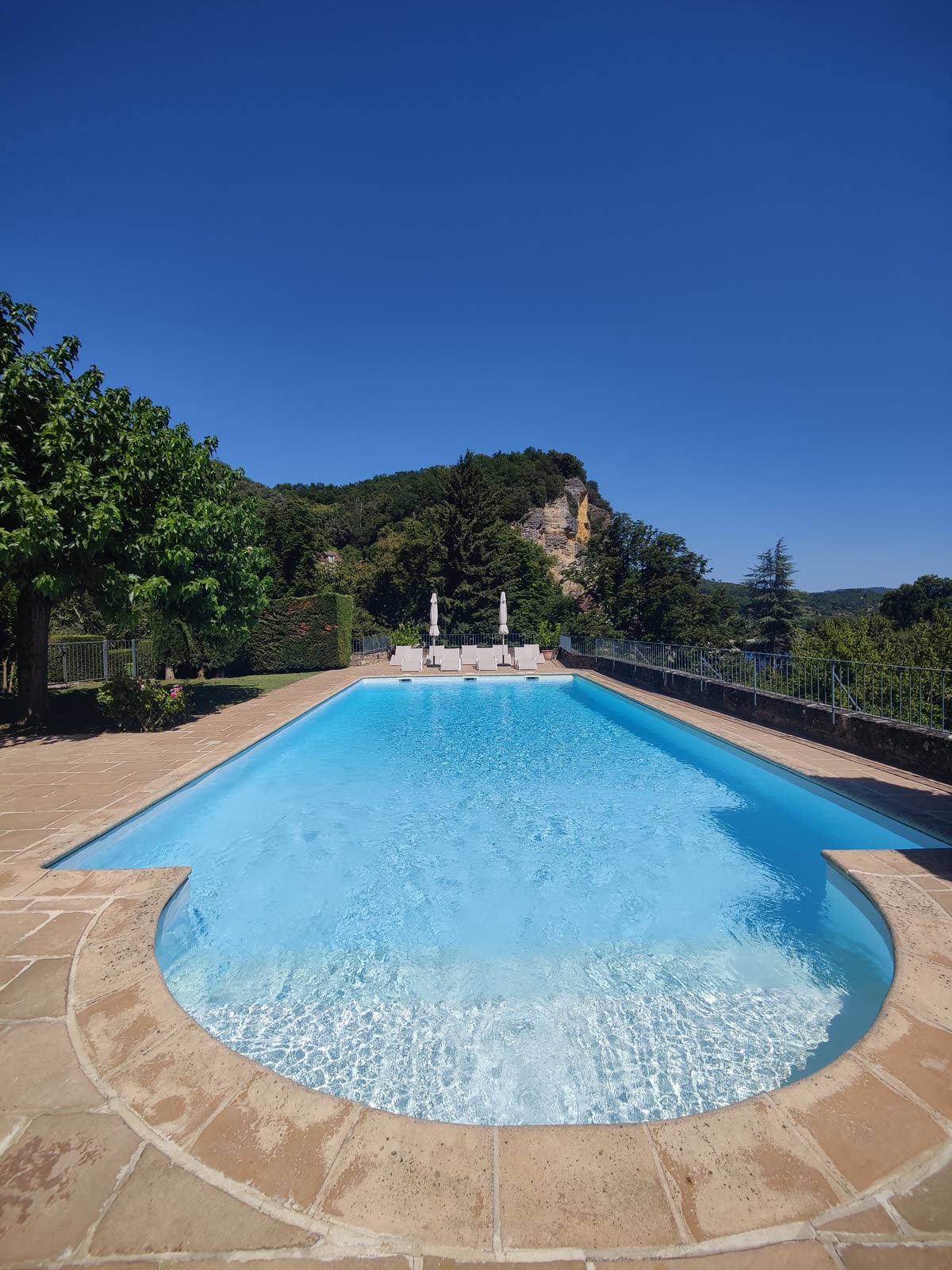 Piscine — Vue plein cadre